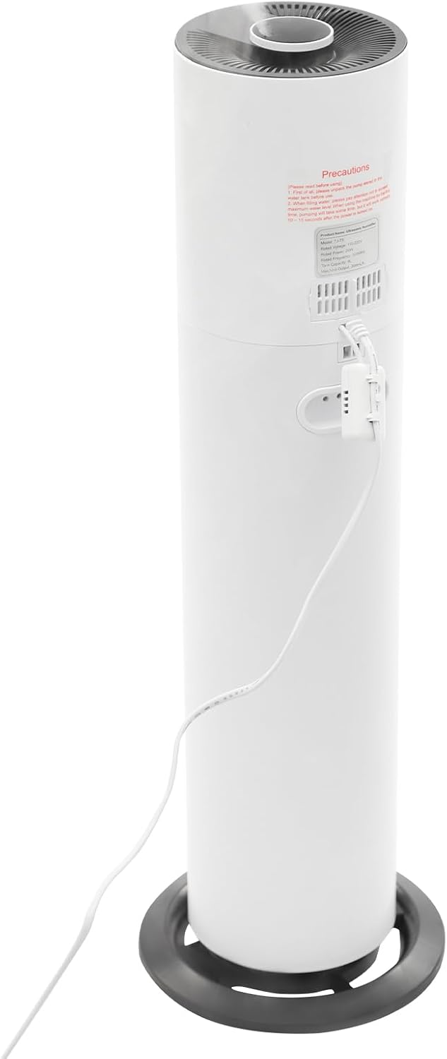 Weiss Luftbefeuchter, Nebelbefeuchter Raumluftbefeuchter Humidifier, für Schlafzimmer, Wohnzimmer, A