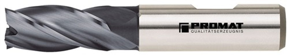 Schaftfräser Ø 4mm HSS-E Co8 TiCN DIN 844 Typ N 4 Schneiden kurz