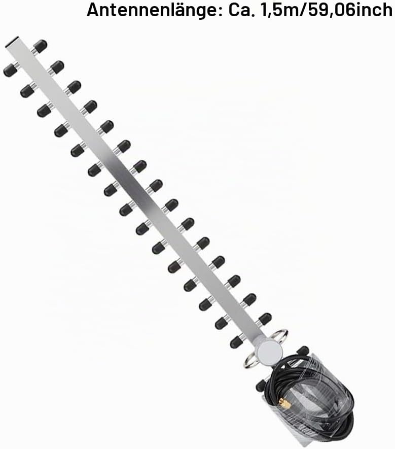 Yagi-WLAN-Antenne, Gerichtete Yagi-Antenne mit 16 Einheiten, 2,4 G 25 DBi High Gain Wireless Router-