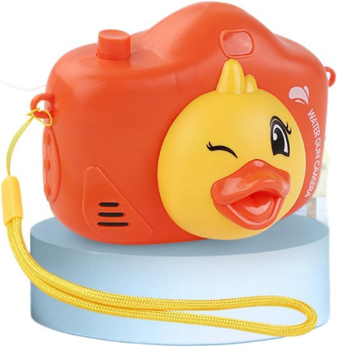 Streichkamera Wasserspielzeug Cartoon Enten Kamera Spritzspiele | Taschengrösse Tier Spritzspielzeug
