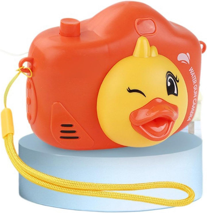 Streichkamera Wasserspielzeug Cartoon Enten Kamera Spritzspiele | Taschengrösse Tier Spritzspielzeug
