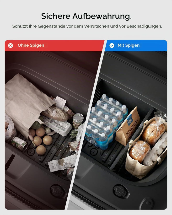 Spigen Auto Kofferraum Organizer für Tesla Model Y Juniper (Nur Premium &amp; Performance 2025 2026), Fr