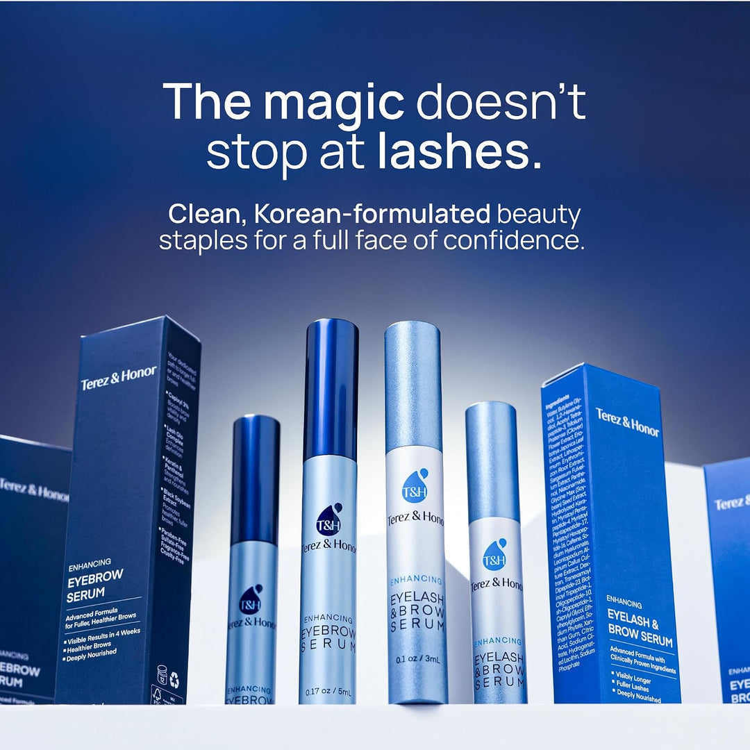 Falsche Wimpern Magnetisch,Premium Eyelash Growth Serum