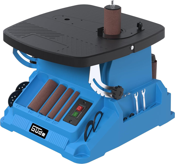 Güde Spindel-Bandschleifmaschine GSBSM 500 (230 V, 500 W, 2000 min-1 Spindeldrehzahl, 8 m/s Bandgesc