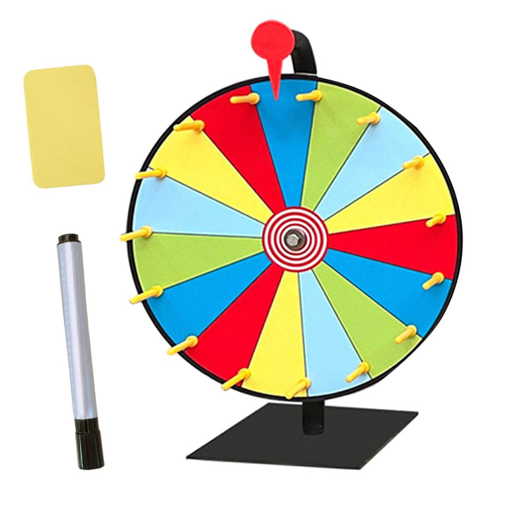 Generisch Glücksrad Zum Drehen,Spinnings Prize Wheel,8/12/15 Slots Tabletop Roulette Wheel Mit Ständ
