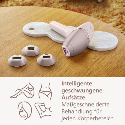 Philips Lumea IPL-Haarentfernung 9000 Series BRI957 - Lichtbasierte, kabellose Haarentfernung für la