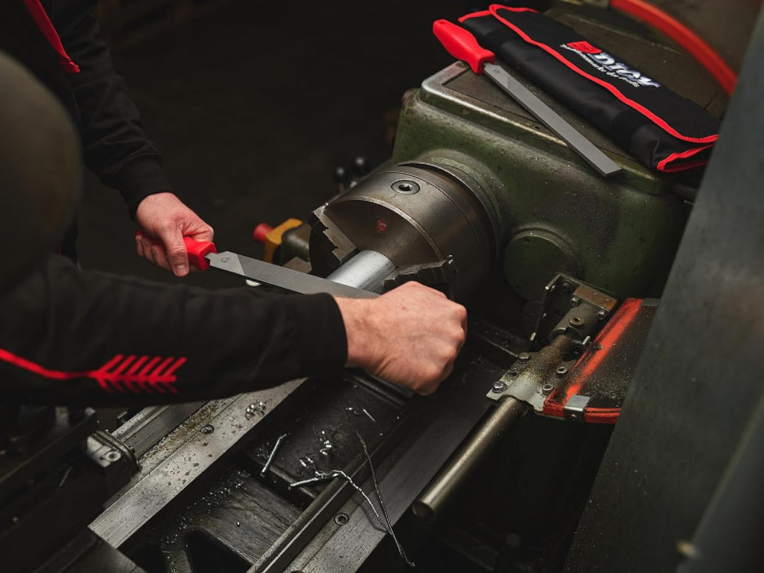 F. DICK Feilen, Raspel -Satz 5tlg. 200 mm (Feile, Raspel für allgemeine Arbeiten, Hieb 2, Holz, Stah