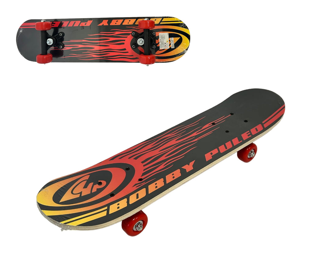 Skateboard für Kinder Skate für Kinder, 60 cm, Skateboard für Kinder, Skateboard aus Holz, komplett