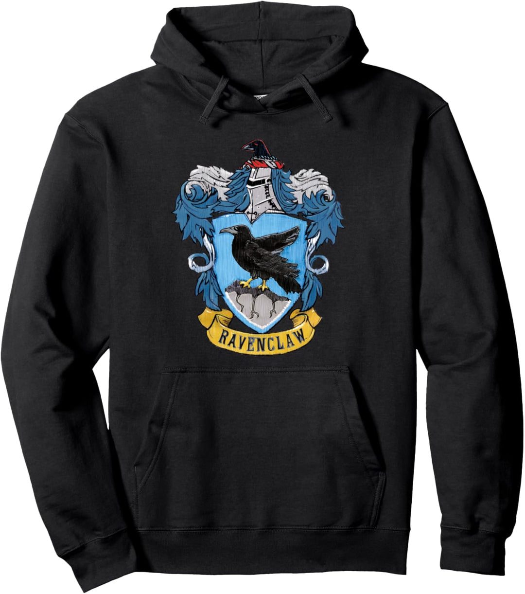 Harry Potter Ravenclaw Rough Crest Pullover Hoodie
