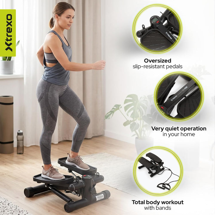 FS50 PRO Twist-Stepper mit Widerstandsbändern für Zuhause