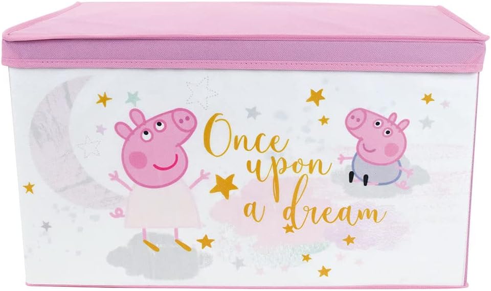 FUN HOUSE 713498 PEPPA PIG Faltbare Spielzeugkiste 55,5 x 34,5 x 34 cm