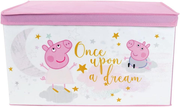 FUN HOUSE 713498 PEPPA PIG Faltbare Spielzeugkiste 55,5 x 34,5 x 34 cm