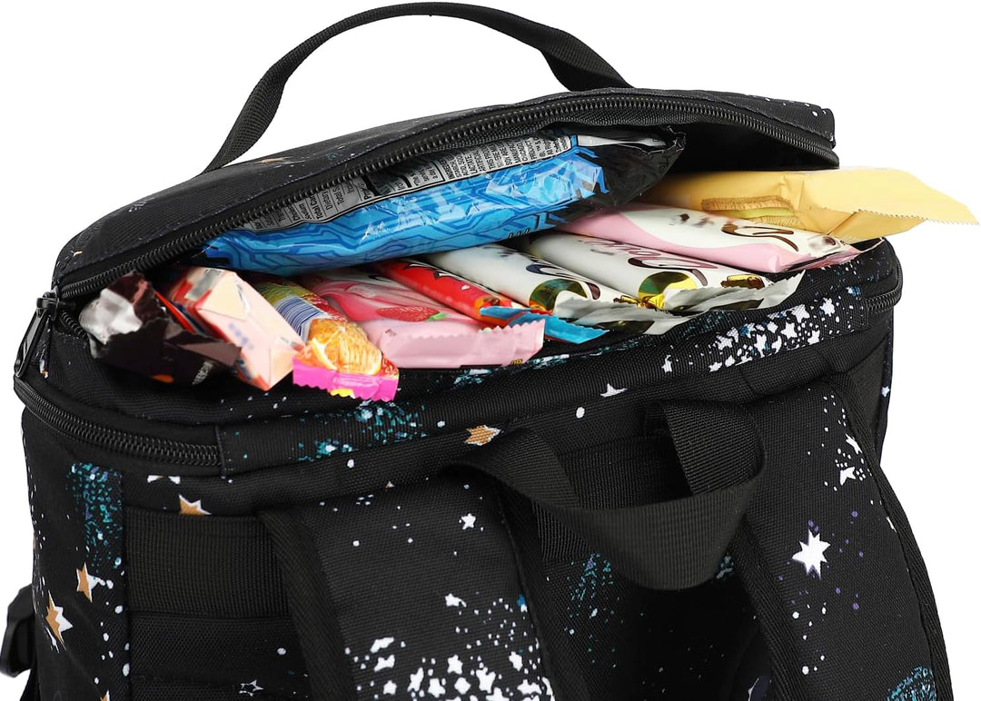 Kalesi Kühlrucksack 36 Dosen Leichter Isolierter Rucksack Kühler Auslaufsicher Reise Camping Mittage