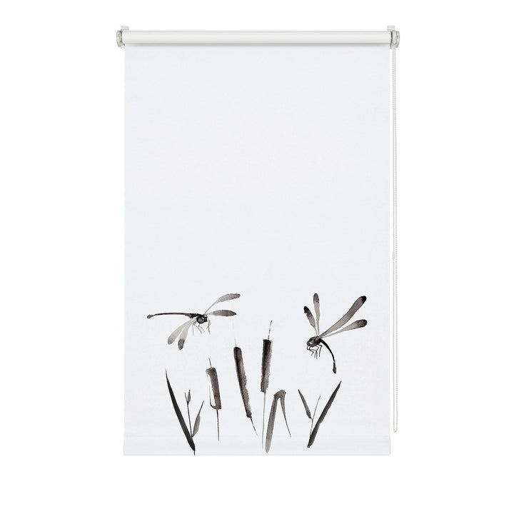 GARDINIA Rollo zum Klemmen, Tageslicht-Rollo, Blickdicht, Alle Montage-Teile inklusive, EASYFIX Roll