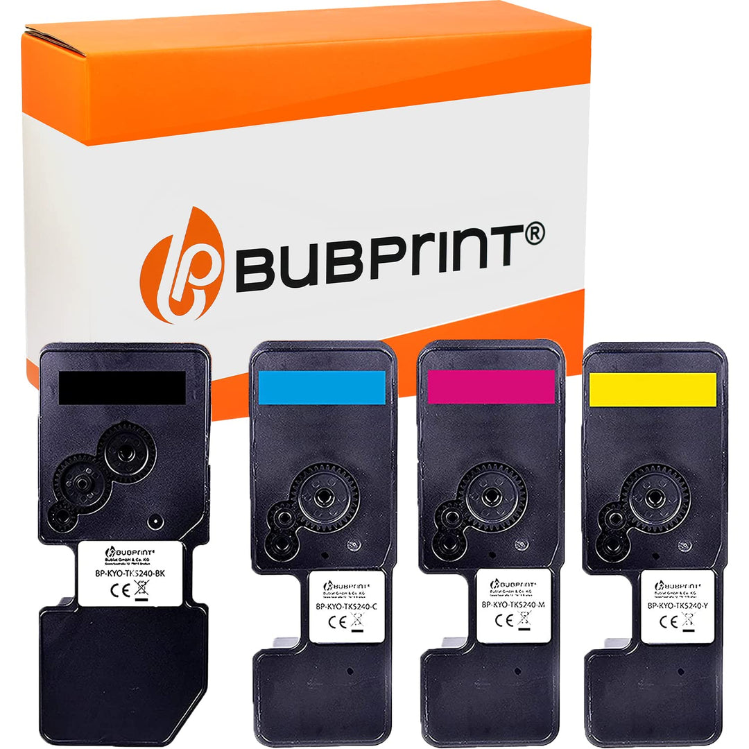 4 Toner kompatibel als Ersatz für Kyocera TK-5240 TK5240 für Ecosys M5526cdw M5526cdn P5026cdw P5026