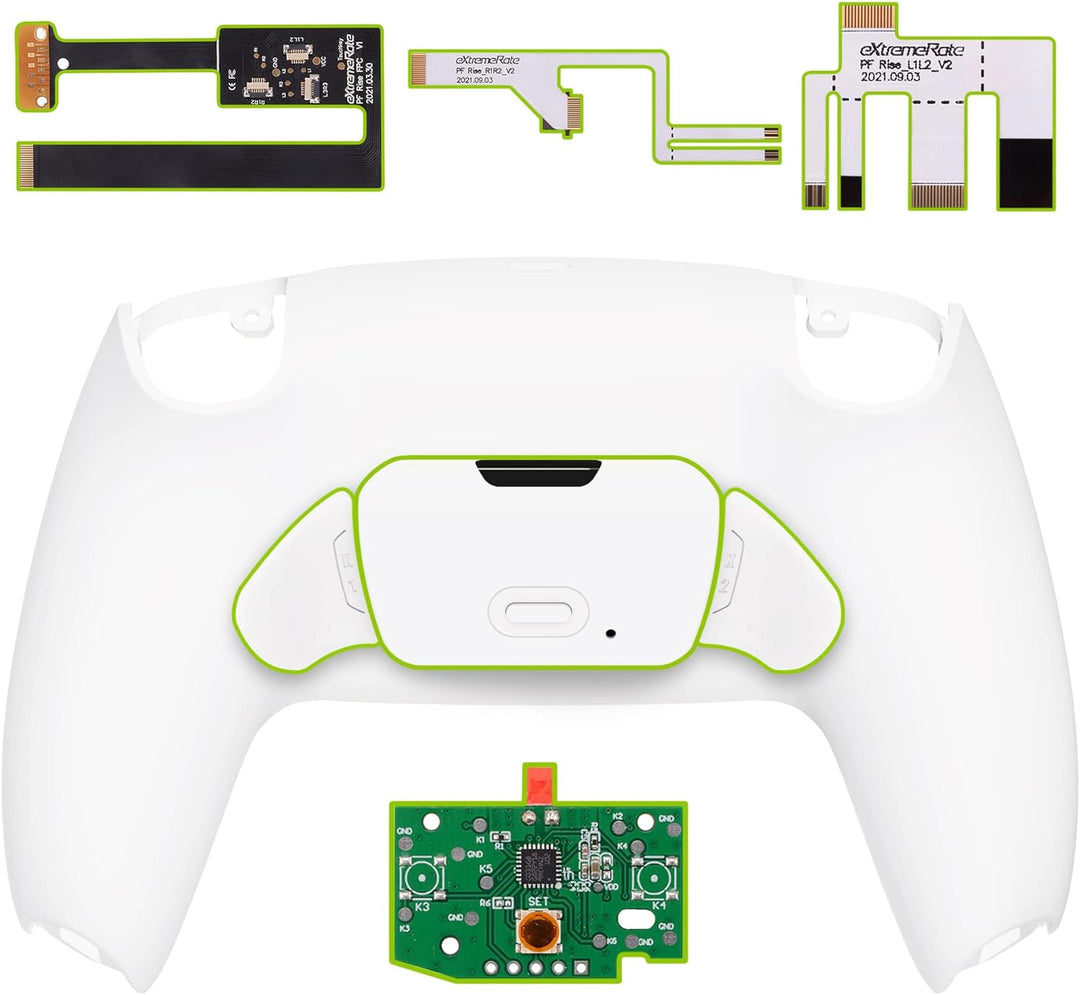 eXtremeRate Programmierbar RISE2.0 Remap Kit für ps5 Controller BDM-010&BDM-020, Remap Board & Rücks