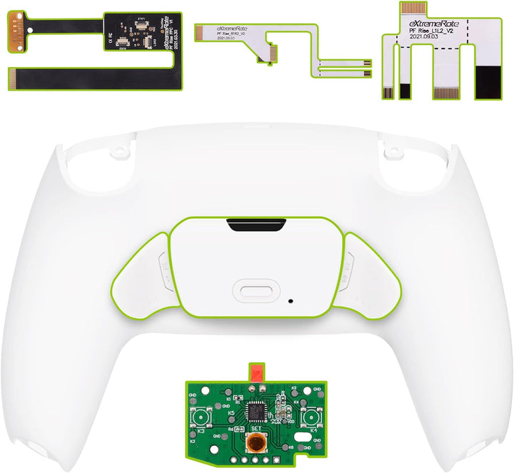 eXtremeRate Programmierbar RISE2.0 Remap Kit für ps5 Controller BDM-010&BDM-020, Remap Board & Rücks