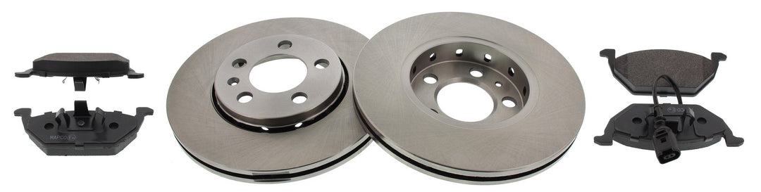 Mapco 47855 Bremsensatz Bremsscheiben mit Bremsbeläge Vorderachse