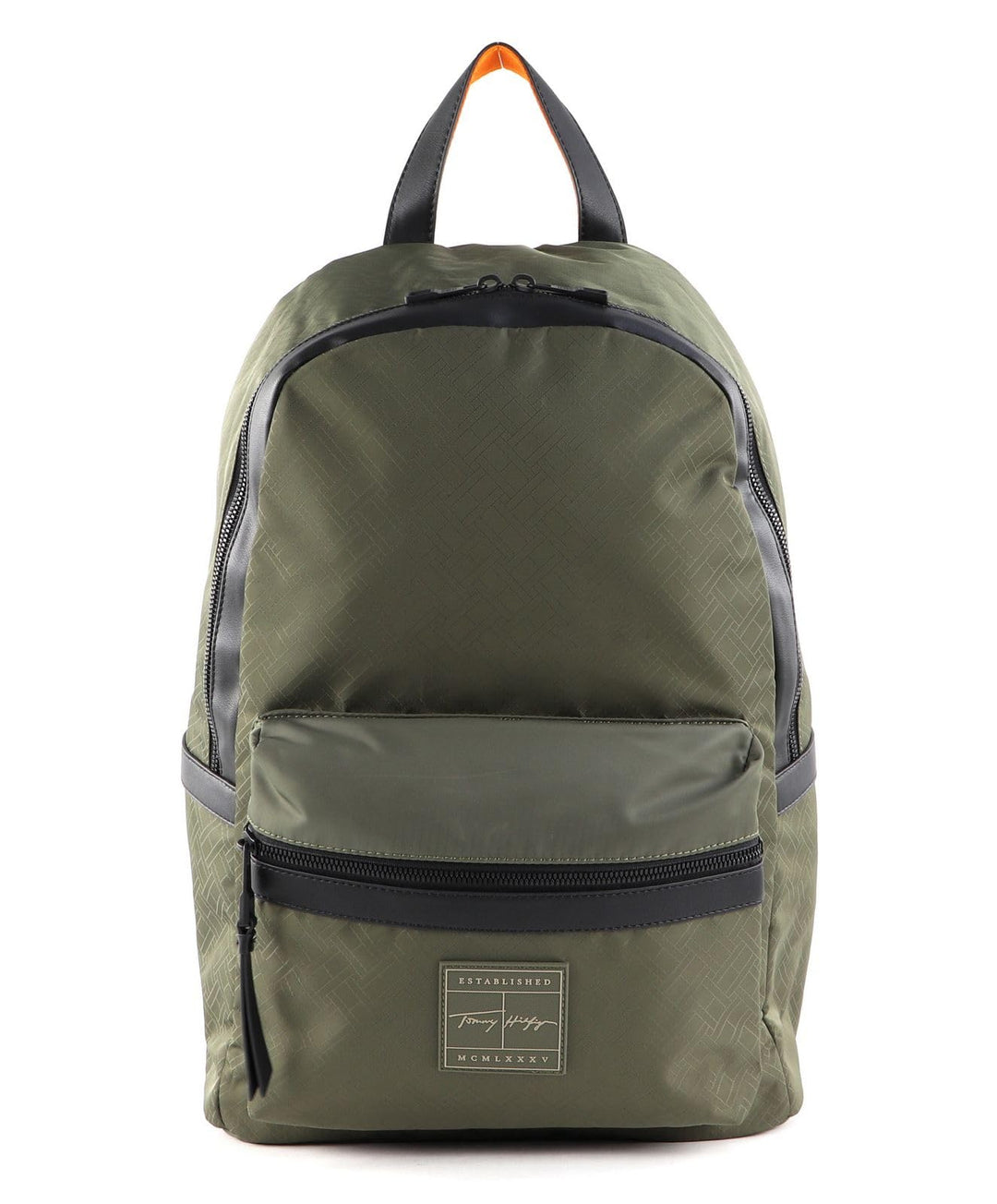 Tommy Hilfiger TH Signature Backpack Army Green Flag Monogram