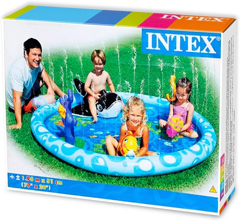 Intex Zentrum von Spiele Seascape 212L 196 x 51 cm