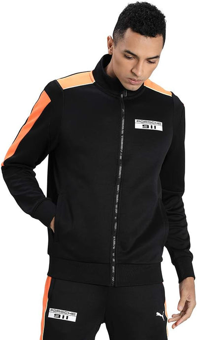 PUMA Herren Fd Pl T7 TRK JKT Jacken Schwarz, L