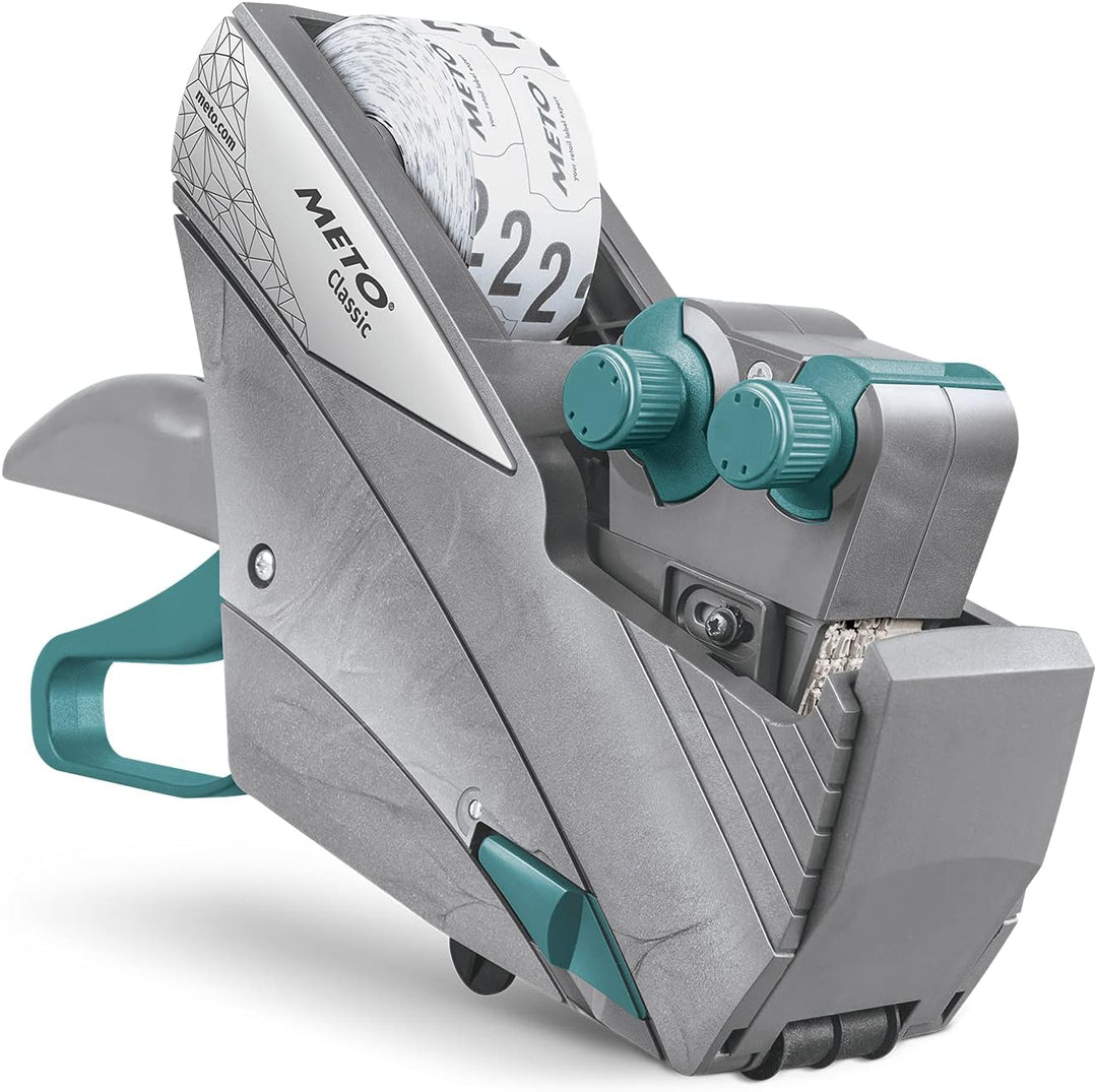 Original Meto Classic XL Giant Preisauszeichner Set – Preis, Grossdruck (1-zeilig, 7-stellig für 29