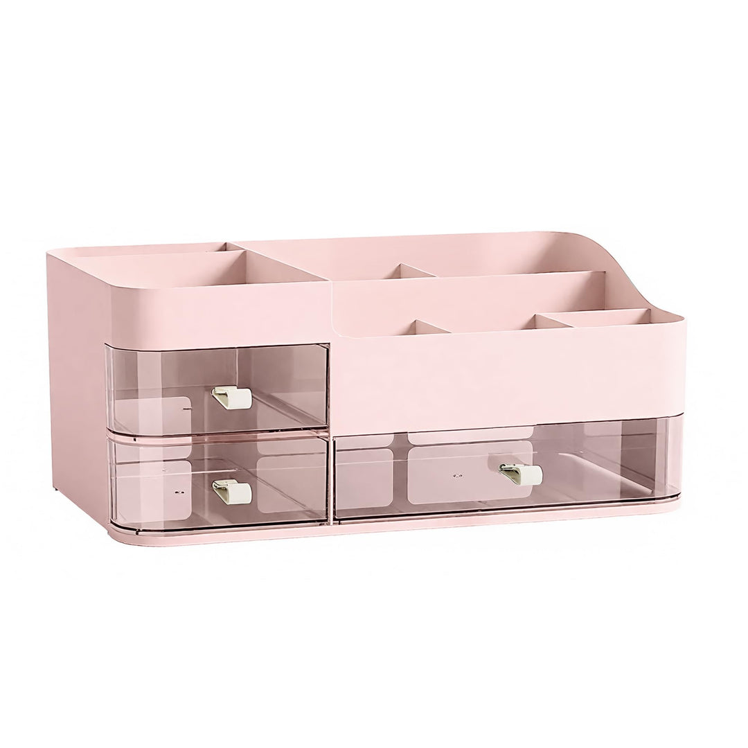 Lacuasmall Make Up Organizer Kosmetik Aufbewahrungsbox mit Schubladen, Schminktisch Organizer für Wa