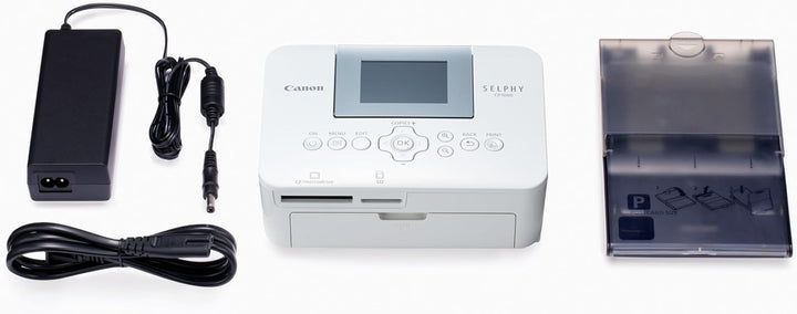 Canon SELPHY CP1000 Fotodrucker, Direktdruck von Kameras, Speicherkarten oder USB-Sticks, weiss