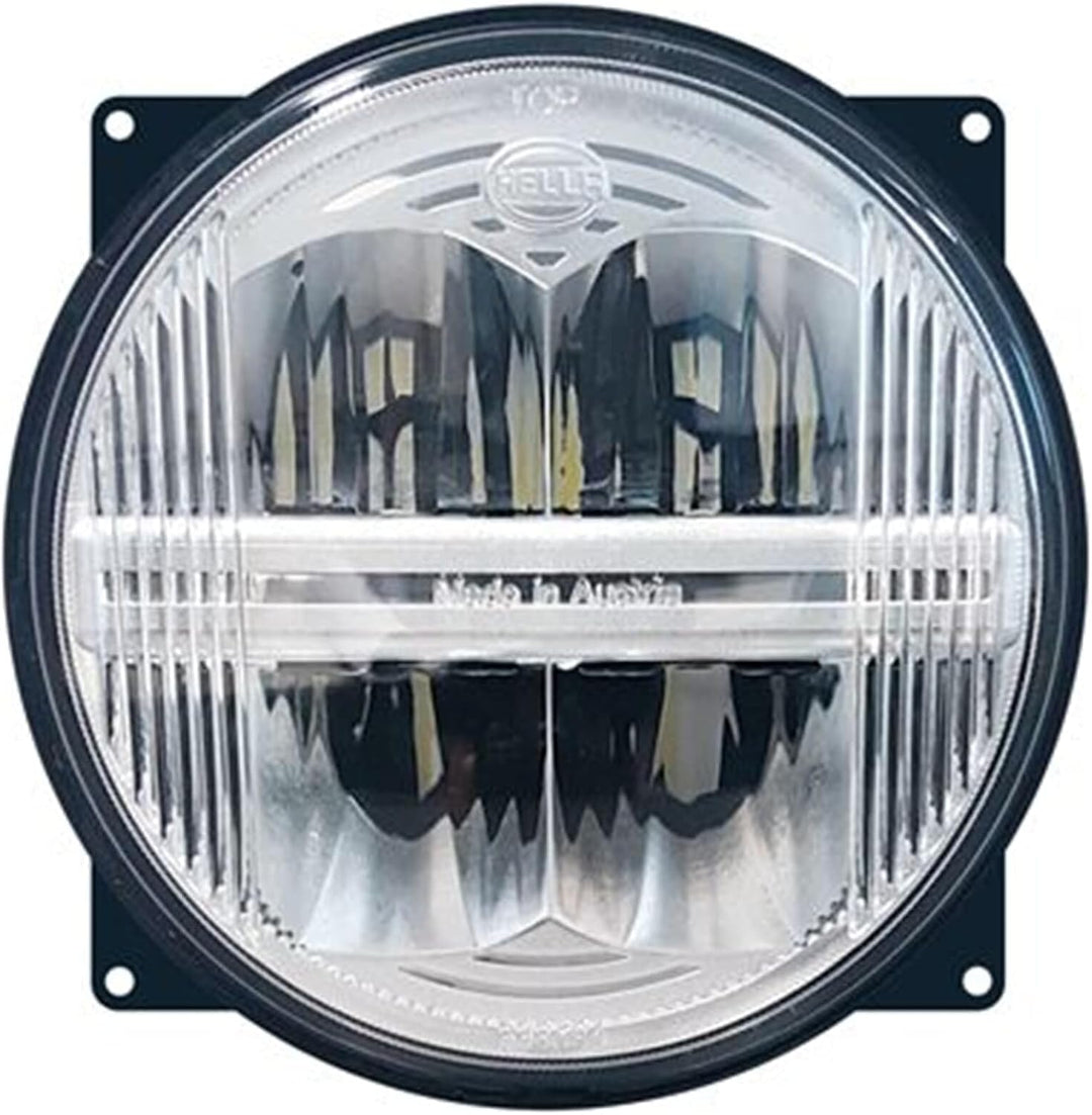 HELLA - LED-Hauptscheinwerfer - M133 - 12V - Einbau - glasklare Streuscheibe - Lichtscheibenfarbe: t