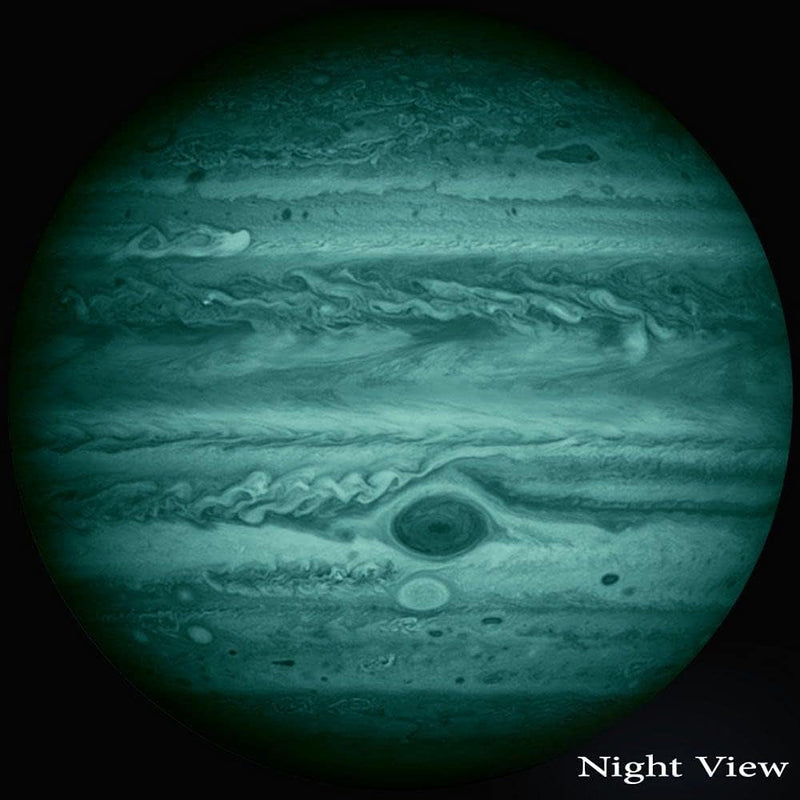 Startonight Bild auf Acrylglas - Die Jupiter Planet - Abstrakte Modernes Acrylglasbild - Deko Glas 6