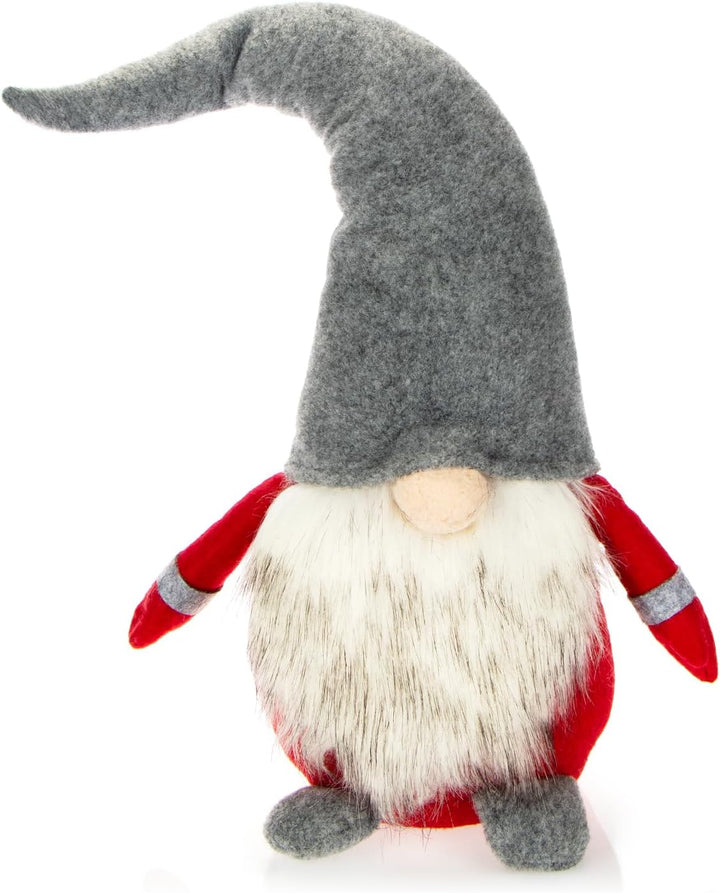 com-four® Premium Weihnachts-Wichtel in XXL - Handmade Weihnachtsdeko - winterliche Figur als Dekoau
