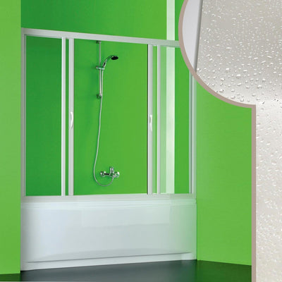 Forte Acryl Badewannenaufsatz 220 cm Plutone 2 mit zentraler Öffnung, 220 CM