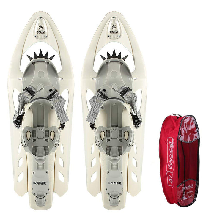 Inook Odalys Schneeschuhe I Schneeschuhe mit Steighilfe I EU 34-43 I Schneeschuh Set mit praktischer