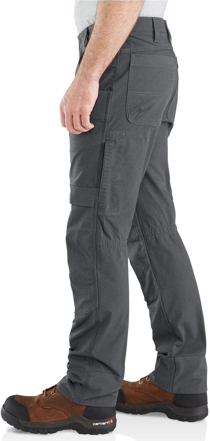 Carhartt Herren Steel Rugged Flex Relaxed Fit Double-Front Cargo Multi-Pocket Work Pants 36 Grau, 36