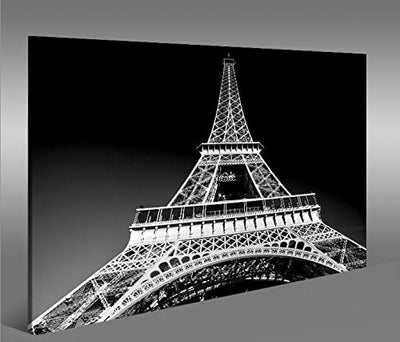 islandburner Bild Bilder auf Leinwand Eiffelturm Paris 1p XXL Poster Leinwandbild Wandbild Dekoartik