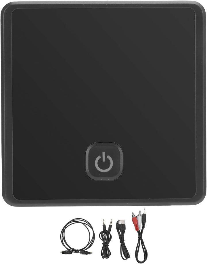Drahtloser Bluetooth-Senderempfänger, 2-in-1-Glasfaser Bluetooth 5.0 AUX 3.5mm Drahtloser Audioadapt