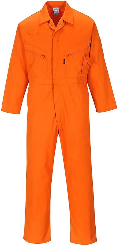 Portwest Overall Liverpool, Grösse: L, Farbe: Orange, C813ORRL L Orange, L Orange