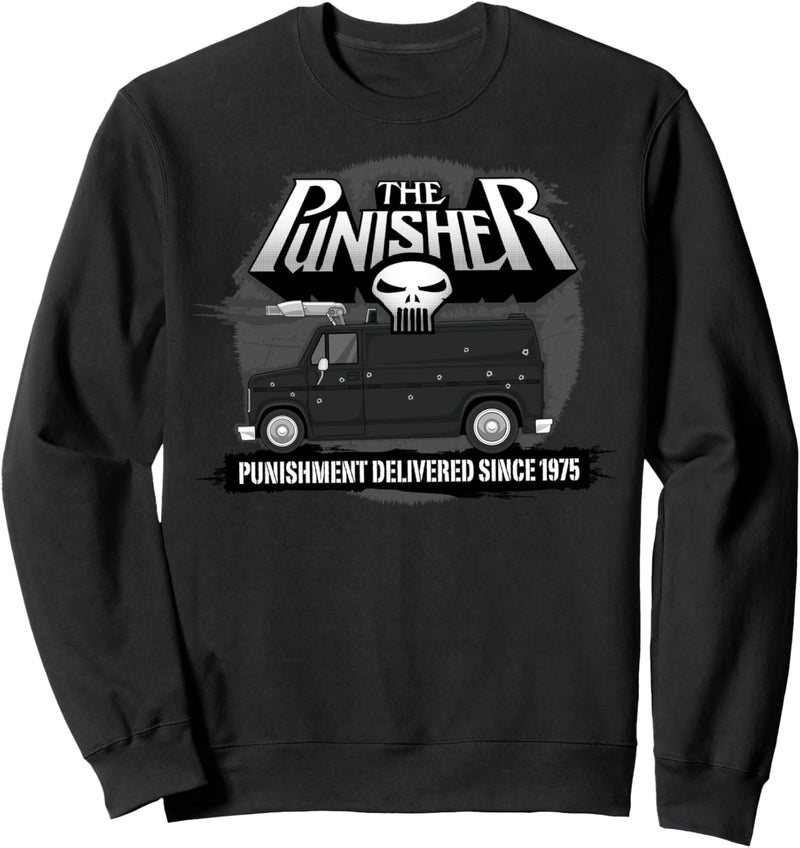 Marvel The Punisher Battle Van Punishment Delivered Sweatshirt