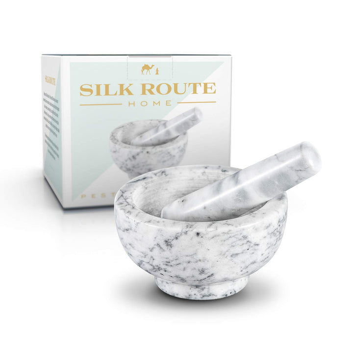 Silk Route Home Stössel & Mörser Marmor, Marmor