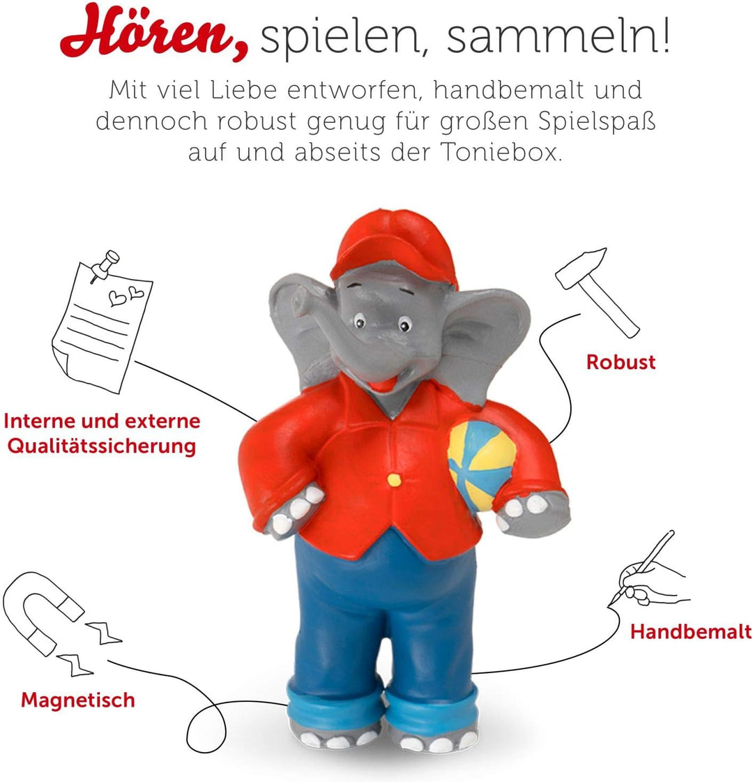 tonies Hörfiguren für Toniebox, Benjamin Blümchen – Der Zoo-Kindergarten, Hörspiel für Kinder ab 3 J