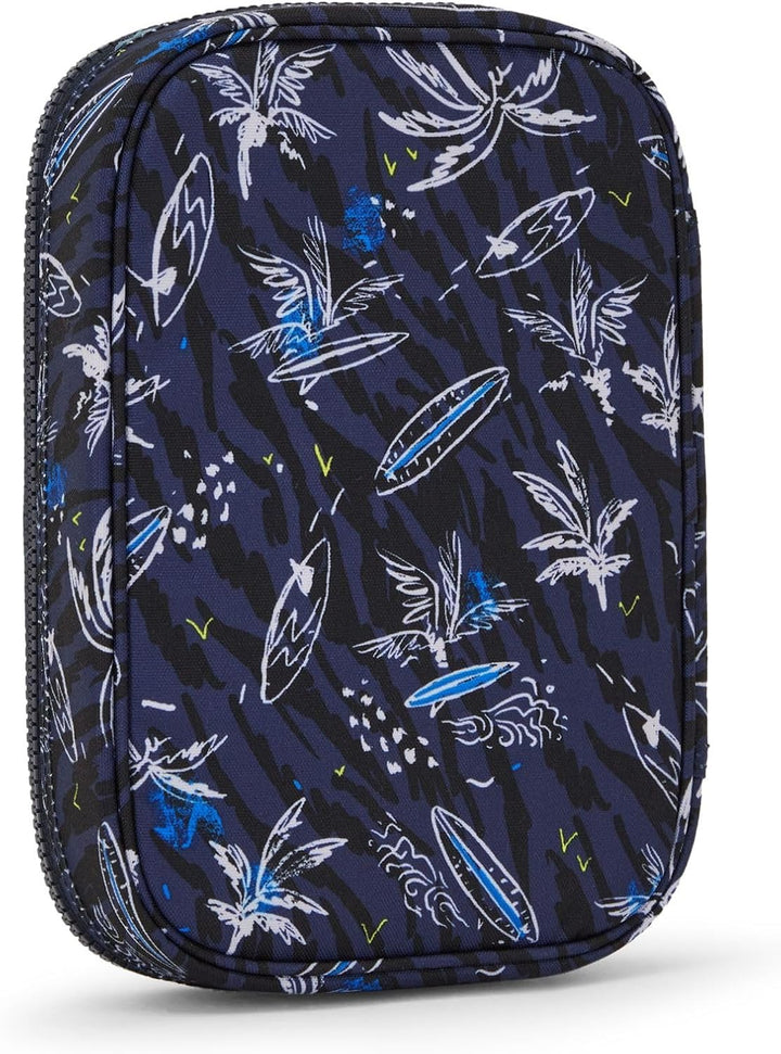 Kipling 100 Stifte, grosses Federmäppchen für bis zu 100 Stifte, 21 cm, 1,5 l, Surf Sea PRT, Surf Se