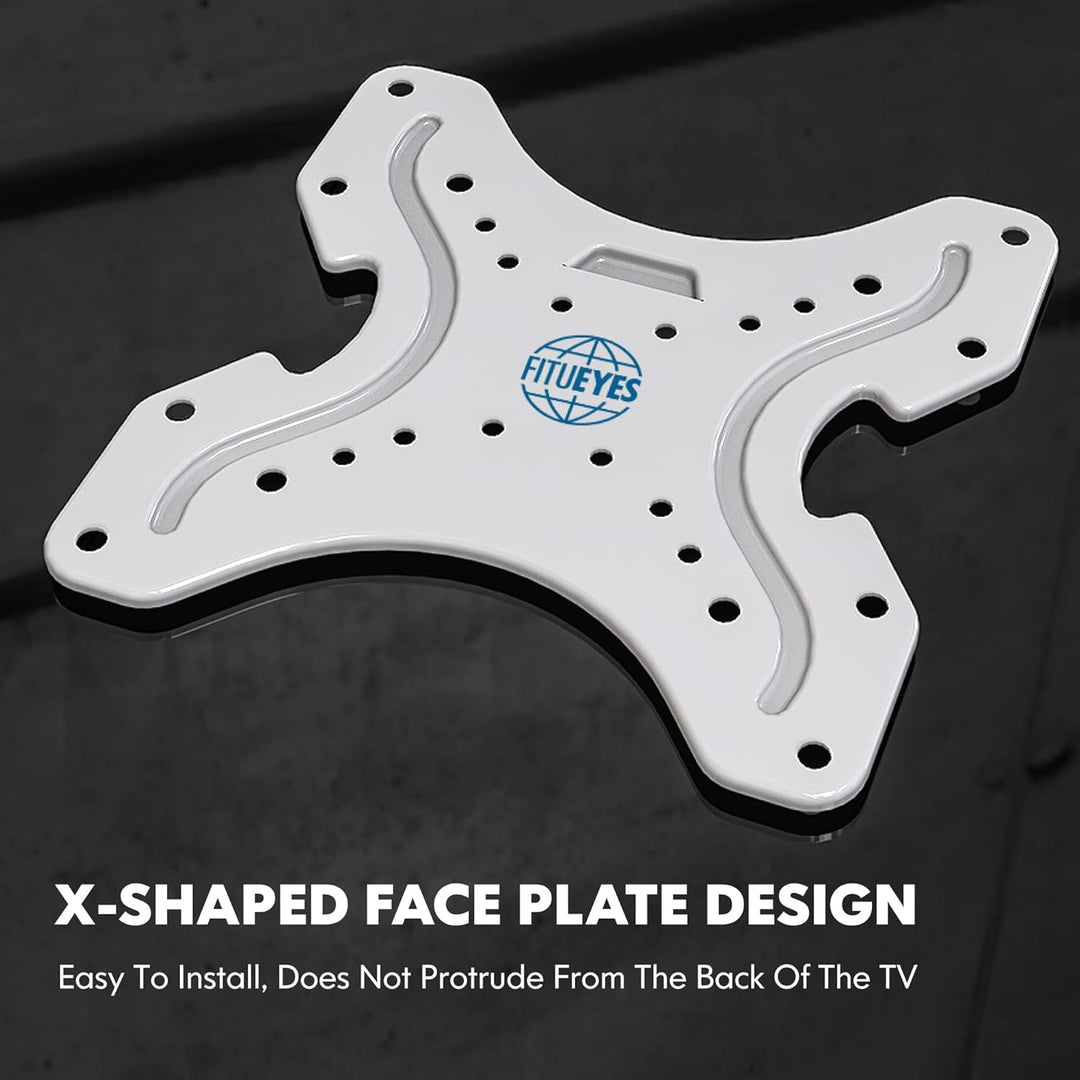 FITUEYES TV Ständer TV Bodenständer Standfuss Fernsehstand höhenverstellbar schwenkbar neigbar für 1