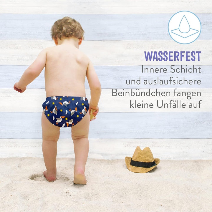 Bambino Mio, revolutionäre wiederverwendbare Schwimmwindel für Babys und Kleinkinder, Jungen und Mäd