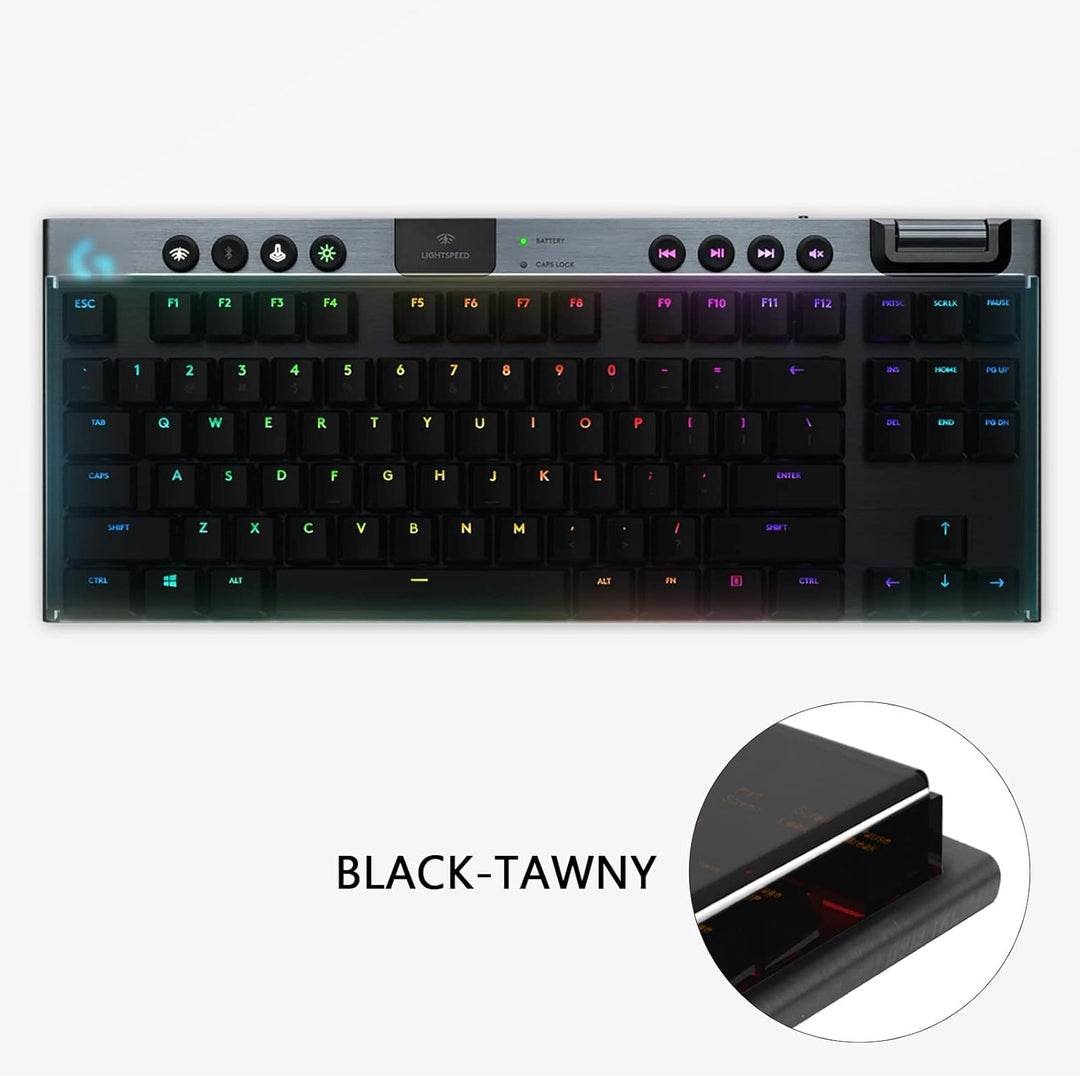 GEEKRIA Tenkeyless TKL-Tastatur-Staubschutz, transparente Acryl-Tastaturabdeckung für 80% kompakte 8