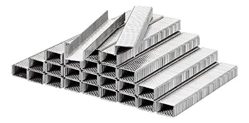 kwb 5000x Klammern, Typ 057/357, Flachdraht, Stahl, C-Spitze ( 10,7 mm x 8 mm, Qualitätsstahldraht )