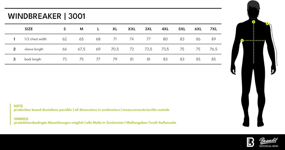 Brandit Herren Windbreaker Jacke S Grau (Anthrazit 5), S Grau (Anthrazit 5)