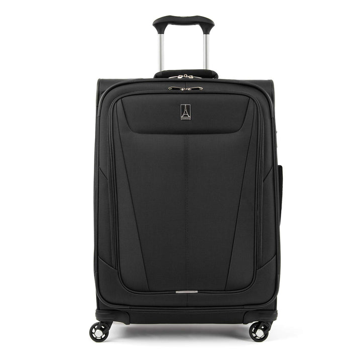 Travelpro Maxlite 5 Spinner-Koffer, erweiterbar, 63,5 cm, Schwarz, Checked-Medium 25-Inch, Maxlite 5