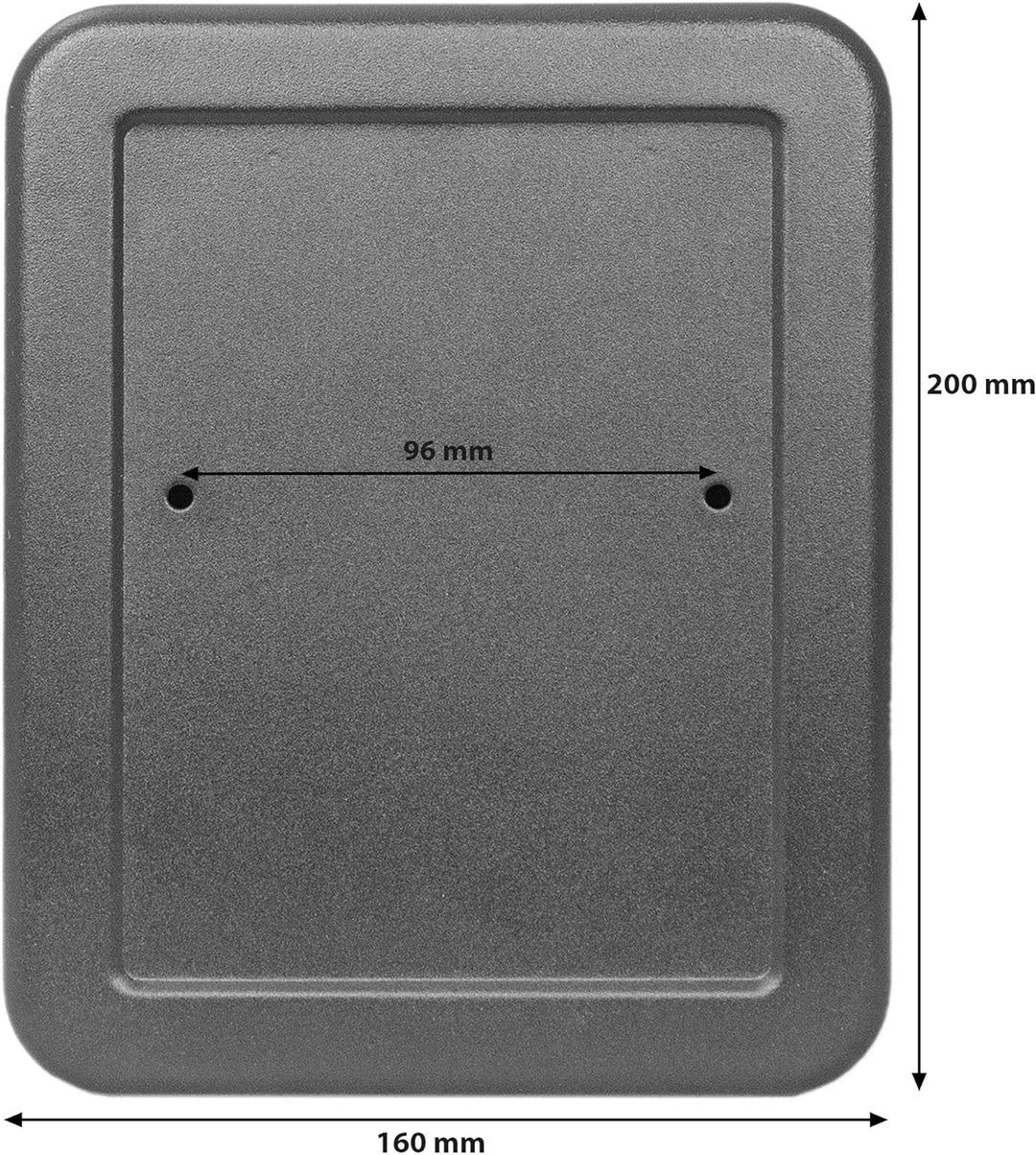banjado® Burg-Wächter® abschliessbarer Schlüsselkasten mit Motiv Westkapelle für 20 Schlüssel - Schl