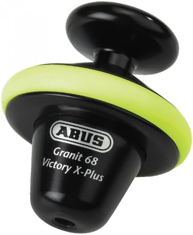 ABUS 56564 Victory Plus X Plus 68 - Diebstahlschutzscheibe, Gelb, Gelb