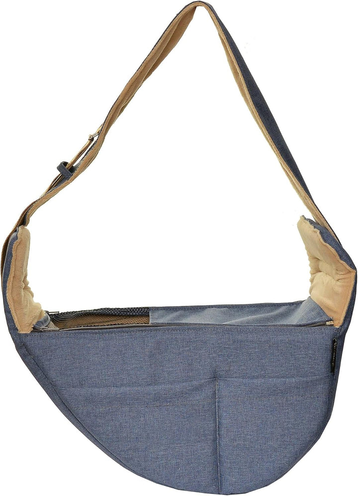 BOUTIQUE ZOO Hundetasche, Welpentasche - bis 6 kg - Tragetasche für kleinen Hund, Welpen, Katze | Fa